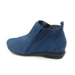 Ruth4 Dark Blue Soft Walking Ankle Boots