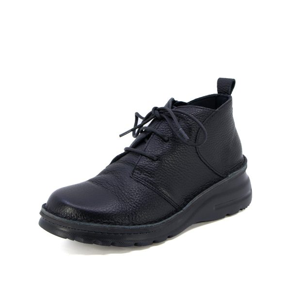 Wata Black Ultra Light & Wide Fit Short Boots